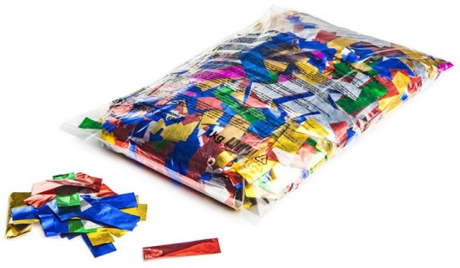 1kg/lot Rectangular Shape Bulk - đánh giá và giá Confetti Cannon Tube