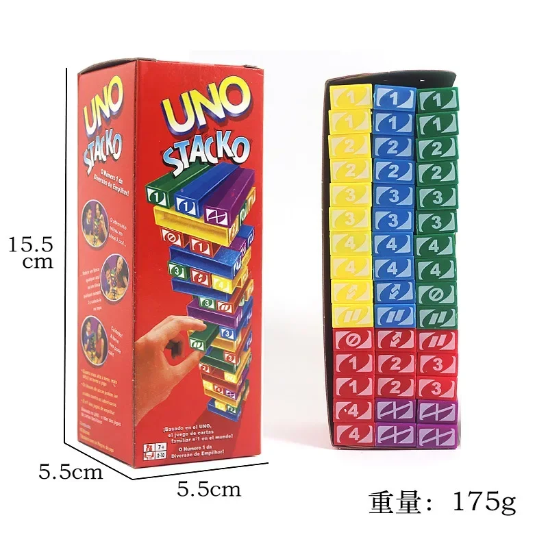 Mattel Stacko UNO Card Board G - đánh giá và giá Event Party