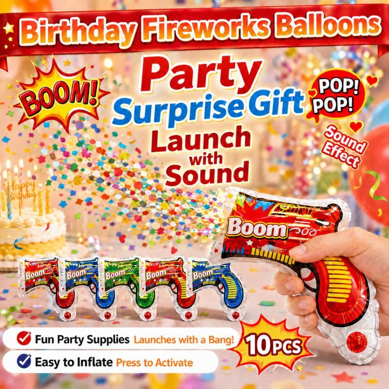 10PCS Party Popper Balloon Gun - đánh giá và giá Confetti Cannon Tube