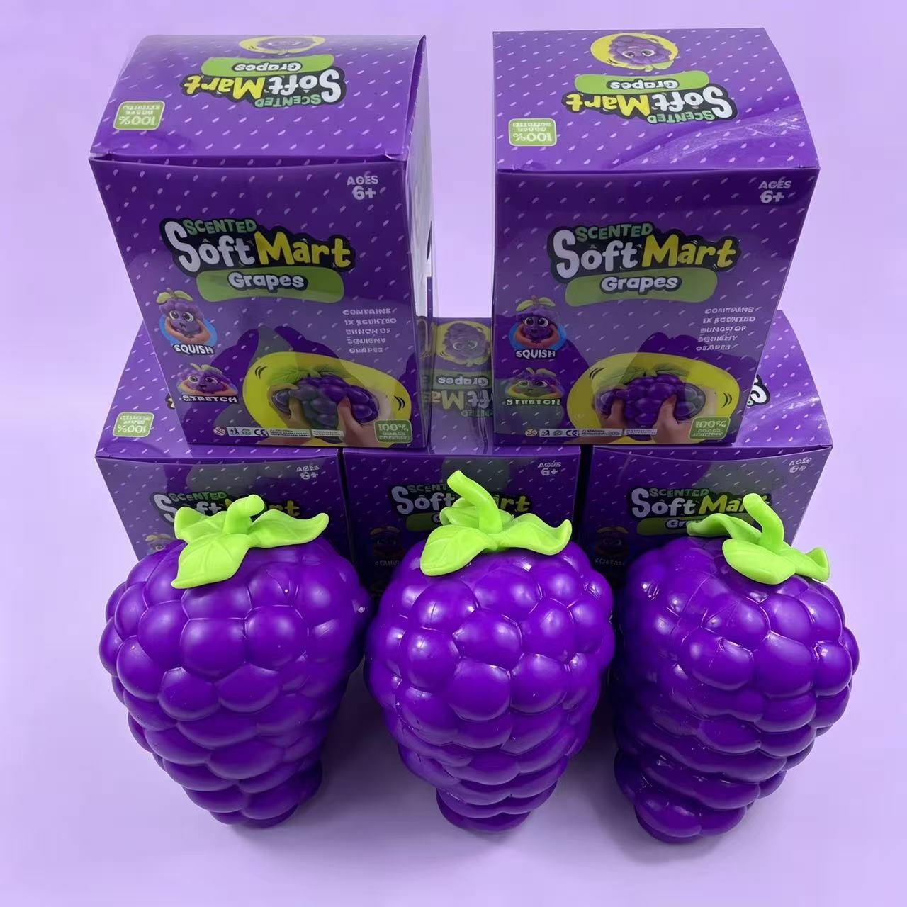 2026 Jumbo Grape Fruit Squishy - đánh giá và giá Event Party